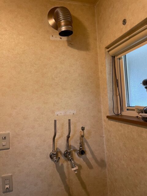 リンナイ　ガス湯沸器（１６号）交換工事